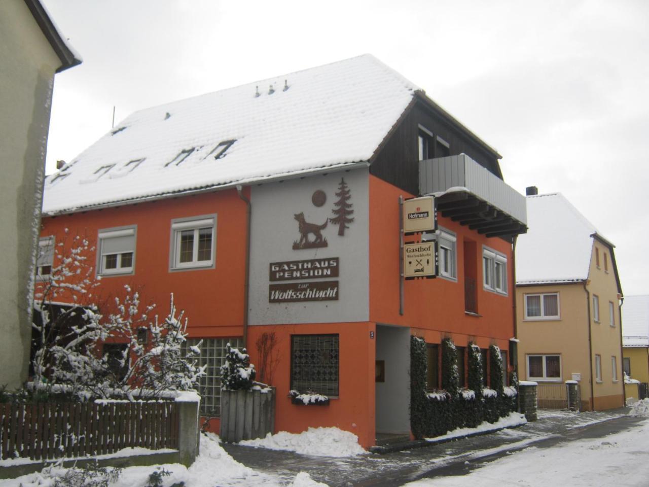 Sugenheim Gasthaus Zur Wolfsschlucht酒店 外观 照片